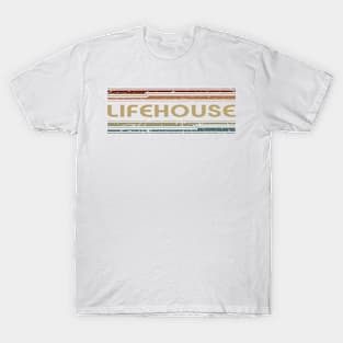 Lifehouse Retro Lines T-Shirt